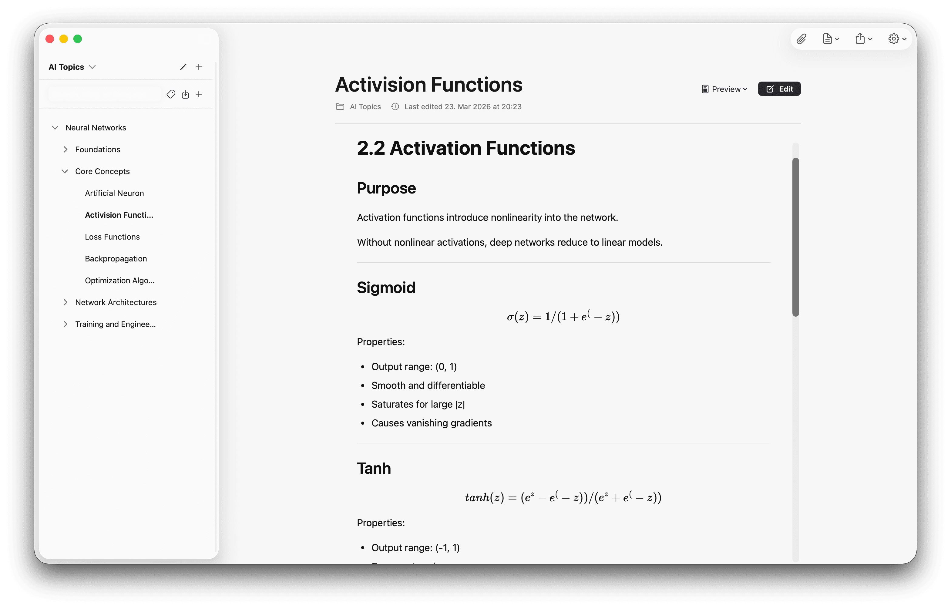 note.md editor screenshot